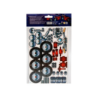 Дитячий дерев'яний 3D конструктор "Турбо байк" Puz-00961, 91 деталь