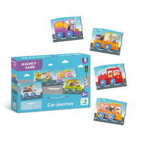 Дитяча магнітна гра "Автомобільна подорож" 200253, 8 елементів