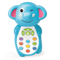 Розвиваючий телефон "Забавки з друзями" M 5773ABC(Blue) 13 см, українська