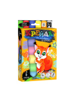 Дитяча крейда для малювання на асфальті велика MEL-01-04, 6 шт