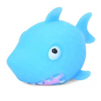 Дитяча іграшка-антистрес "Акула" MS 4043(Blue) з борошном, 10 см