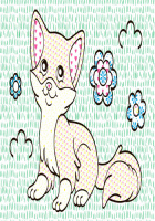 Дитяча водна розмальовка: Дикі тварини 734008, 8 сторінок