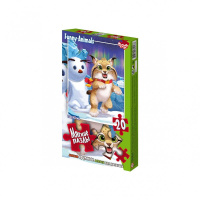 М'які пазли "Рись" S20-09-14, 20 елементів