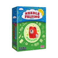 Набір для творчості "Лисеня" ВАЛ-003 валяння іграшки