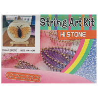 Дитячий набір для творчості стрінг-арт "Метелик" YG0115(28305) дерев'яна основа