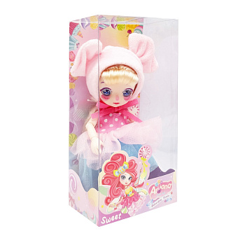 Дитяча шарнірна лялька DH2367-3 миле вбрання, розмір 16 см