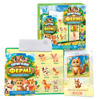Дитяча інтерактивна книга "Пригоди на Фермі" 74461 українська мова