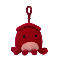 М'яка іграшка Кальмар Альтман Squishmallows SQCP00146 на кліпсі 9 см