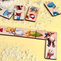 Настільна гра "Доміно-пазл" (ПСД240) PSD240, 28 плашок