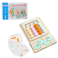 Дитяча розвиваюча іграшка-головоломка MD 0836-2 дерево, 26х18 см