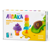 Дитячий набір пластиліну "Класне морозиво" Lipaka 60056-UA01 самостійно твердне