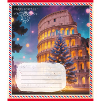 Зошит учнівський "Листівка" 024-560268L-1 в лінію, 24 аркуші 