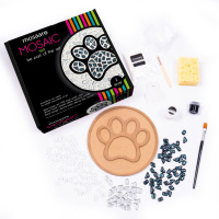 Набір для творчості скляна мозаїка "Чорна лапа" MA2031, 2 рівень