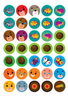 Розвиваюча велика книга "Ліс" 403617 з наклейками