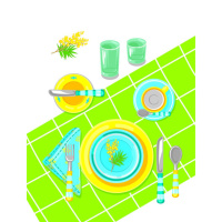 Книжка з наліпками "Тепер я вмію. Час перекусити" 15109, 8 сторінок