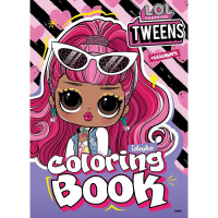 Розмальовка зі стікерами "Tweens Cherry" LCB29, 16 сторінок