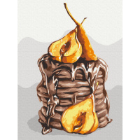 Картина за номерами "Грушева насолода" © Anna Kulyk Brushme RBS53588 40x50 см 