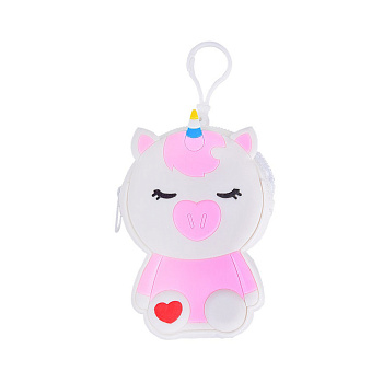 Дитячий гаманець-брелок "Єдиноріг" C44408, 8 х 11 х 3 см