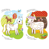 Дитяча розмальовка "Ферма" 1657005 віршики, завдання, 16 сторінок
