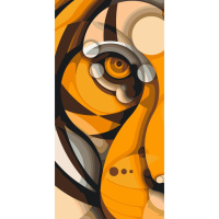 Картина за номерами "Риси хижака" 11539-AC 40х80 см       