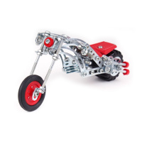 Дитячий Конструктор металевий "Мотоцикл" ТехноК 4807TXK, 181 деталь
