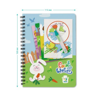 Набір водних розмальовок "Ферма" 300311 з маркером для води