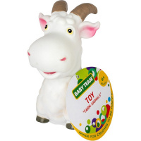 Дитяча іграшка для купання "Бризкаючі тварини ферми Козлик" 8753_козлик білий