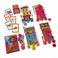 Дитяча настільна гра Готель "Гавкіт" VT8055-43, 4 готелі 24 жетони собак