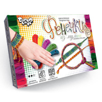 Набір креативної творчості "Фенечки" Danko Toys FIM-01-01-08 з муліне