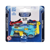 Ігрова міні-машинка Ultra Auto TechnoDrive 250321W-10 металевий корпус