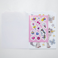 Водна розмальовка "Принцеси" 10171025, 8 сторінок, 22 наліпки