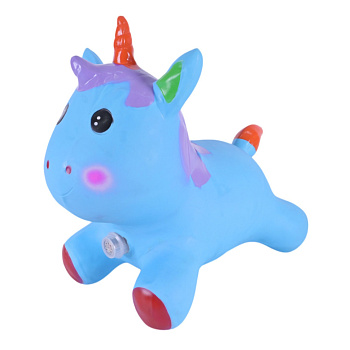 Дитяча іграшка-стрибун "Єдиноріг" RB2520 музика, світло