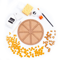 Набір для творчості скляна мозаїка "Апельсин" MA2033, 2 рівень