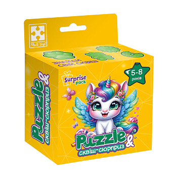 Дитячі пазли з сюрпризом "Єдиноріжка"1 VT8030-01, 180 деталей