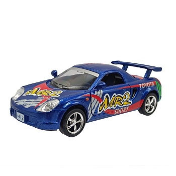 Модель автомобіля "Toyota MR2" KT 5072 W(Blue) 1:32 - 1:36