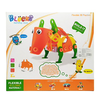 Конструктор-механік "Бичок"  HANYE J-7714, 59 елемента