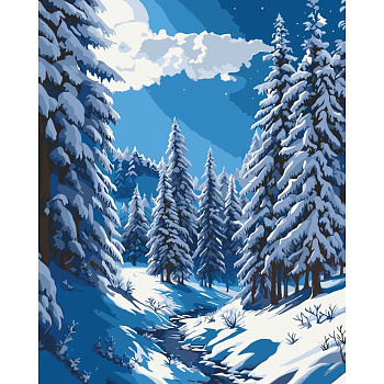 Картина за номерами "Зимова казка" 11060-AC 40х50 см