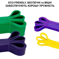 Гумові петлі для тренувань "Pro Loop Bands" NE-SET-452 4шт