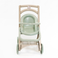 Коляска для ляльок з шезлонгом 0122/01eco бірюзовий