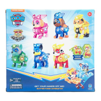 Ігровий набір Щенячий Патруль PH038, 6 фігурок які світяться та нагрудний значок