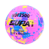 М'яч волейбольний MS 3885(Pink) діаметр 21,3 см, ПВХ, 260-280 грам