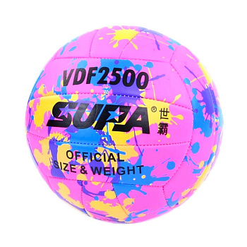 М'яч волейбольний MS 3885(Pink) діаметр 21,3 см, ПВХ, 260-280 грам