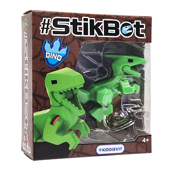 Фігурка для анімаційної творчості Паразауролоф Stikbot TST622DN_UAKD-5(Green)