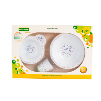 Дитяча набір для годування 6093 (тарілка, миска, чашка)