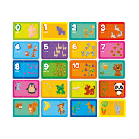 Пазли "Знайди пару. Рахуємо до 10. Хто що їсть" VT5003-01 Укр