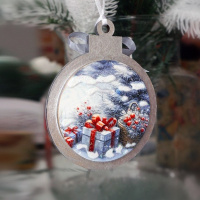 Творчий набір для створення 3-х ялинкових прикрас "Winter Forest" FDCKW-052