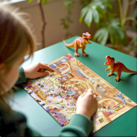 Дитячий віммельпазл "Музей Природи" 300639, 150 елементів