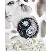 Набір для вишивання бісером прикраси "Баланс" AD-090 на натуральному полотні