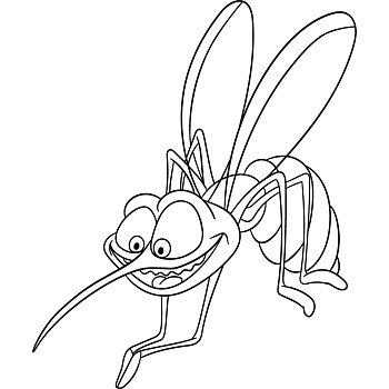 Розпис по полотну "Комарик" Art Craft 15048-AC 25х30 см                                                             