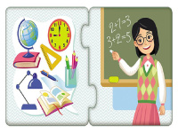 Дитячі пазли-половинки "Професії" 1214010 укр. мовою